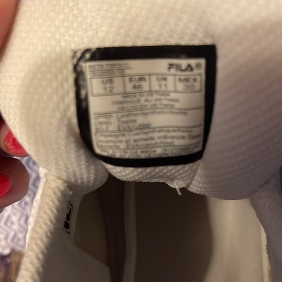 NEW Fila shoes size 12 - Picture 3 of 3